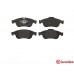 Дисковые тормозные колодки (передние) на Renault Dokker 2012 - Brembo - P68050