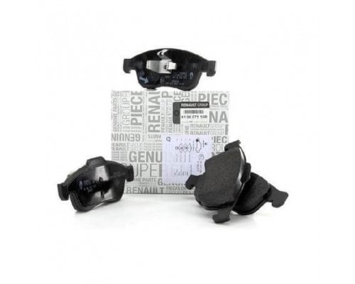 Дисковые тормозные колодки (передние) на Renault Dokker 2012- - Renault (Оригинал) - 410600379R