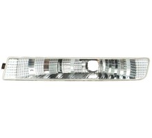 Фонарь указателя поворота на Opel Vivaro 01-06 R (правый, белый, в бампере) - TYC (Тайвань) - TYC18-0379-01-2