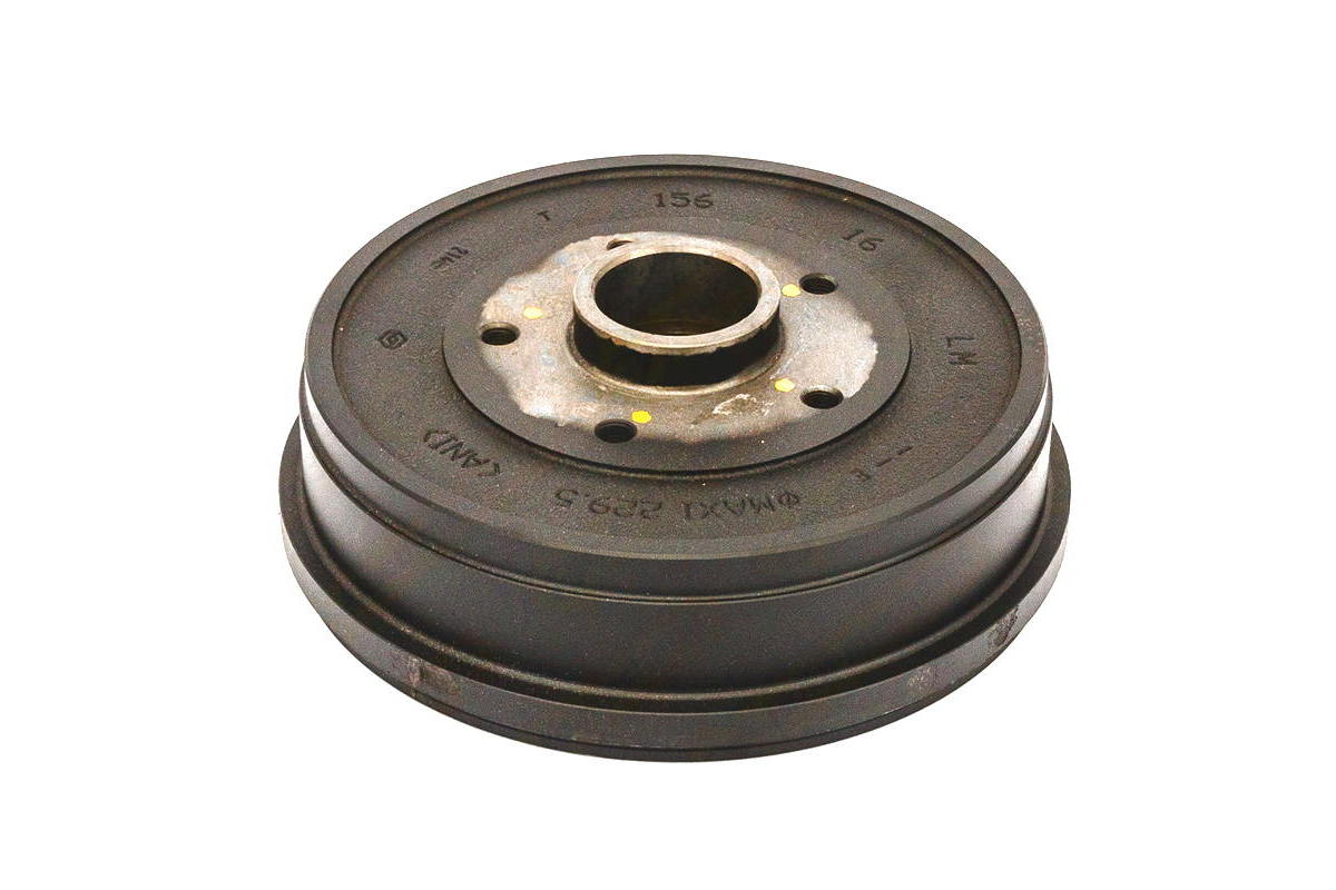 Тормозной барабан задний (+ABS) на Renault Duster 2011-2017 4x2 - Renault (Оригинал) - 432008310R