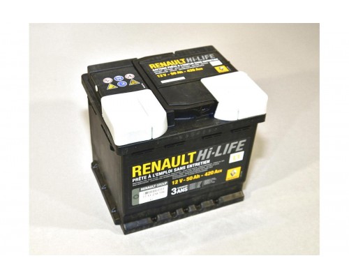 Аккумулятор L1 50AH на Renault Lodgy - Renault (Оригинал) - 7711238596
