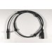 Датчик ABS на Opel Vivaro 2006- (задний) BOSCH - Opel (оригинал) - 93865951