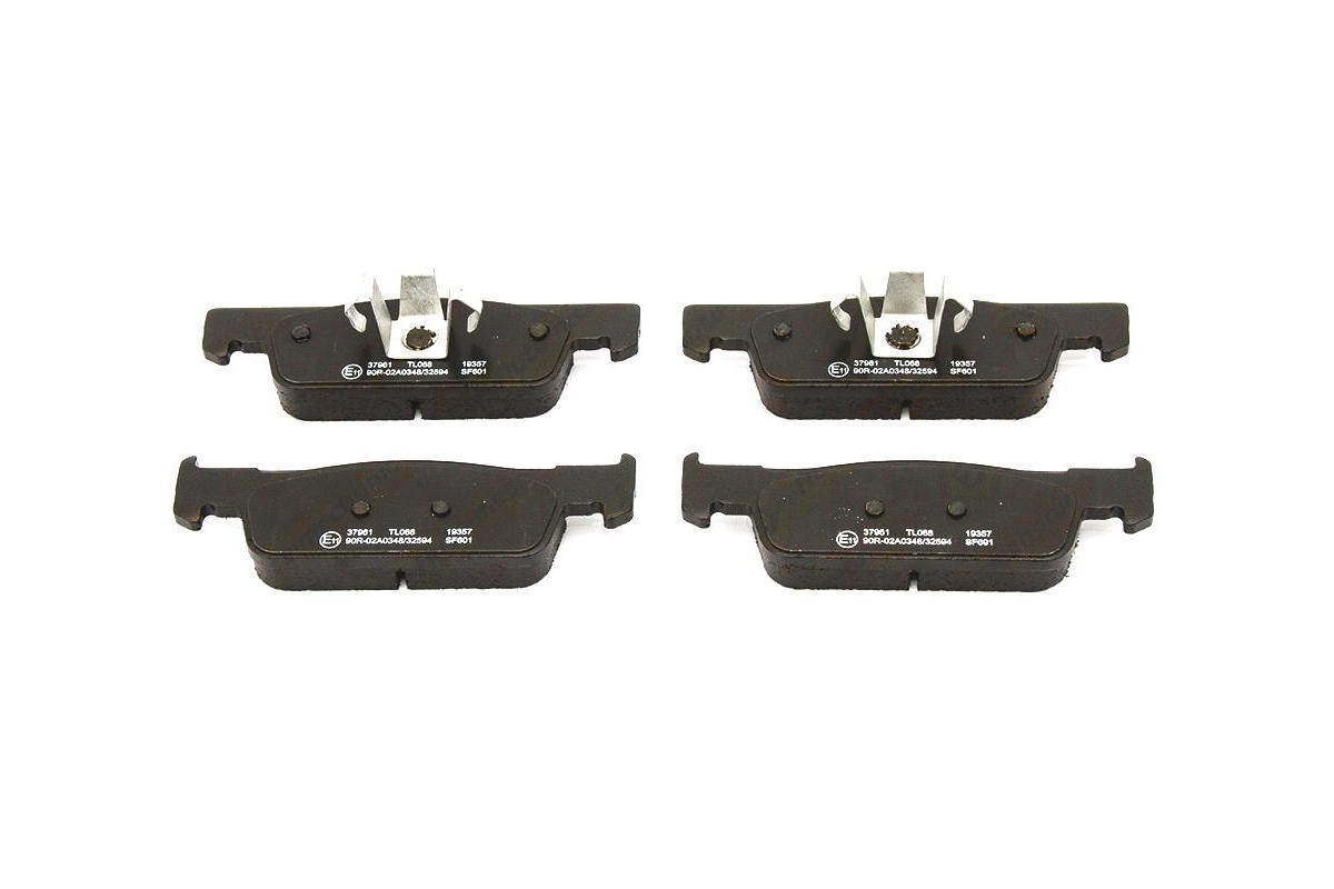 Дисковые тормозные колодки (передние) на Renault Clio IV 2012- - ABS - ABS37961