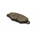 Дисковые тормозные колодки (передние) с датчиком на Renault Kangoo 1997-2008 - AutoTechteile - 504.0150