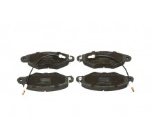 Дисковые тормозные колодки (передние) с датчиком на Renault Kangoo 1997-2008 - AutoTechteile - 504.0150