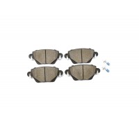 Дисковые тормозные колодки (задние) на Renault Kangoo 01-2008, 4х4 - LPR (Италия) - LPR05P897