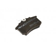 Дисковые тормозные колодки (задние) на Renault Logan II 2012- - Meyle - 0252096117