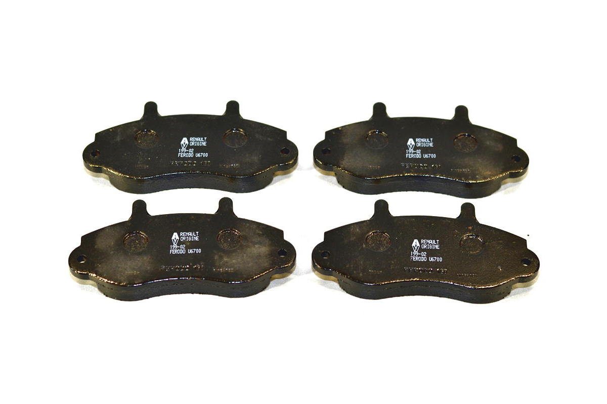 Дисковые тормозные колодки (передние) R15 на Renault Master II 1998-2001 - Opel (Оригинал) - 9112777
