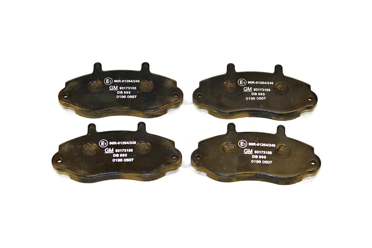 Дисковые тормозные колодки (передние) R15 на Renault Master II 1998-2001 - Opel (Оригинал) - 93173155