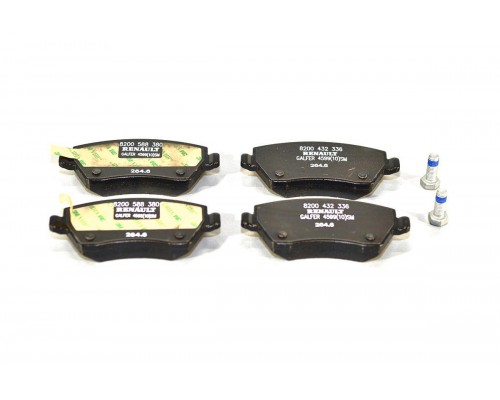 Дисковые тормозные колодки (передние) R14 на Renault Dokker 2012- Renault (Оригинал) - 410604775R