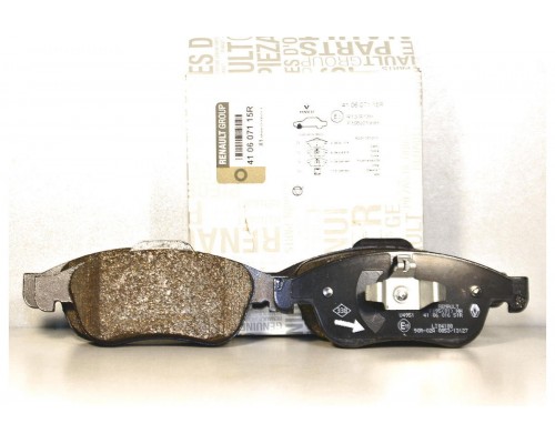 Дисковые тормозные колодки (передние) на Renault Scenic III - Renault (Оригинал) - 410607115R