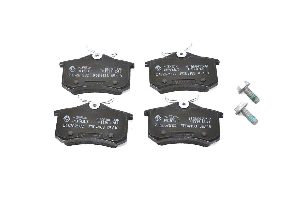 Дисковые тормозные колодки (задние) на Renault Megane III - Renault (Оригинал) - 440605713R