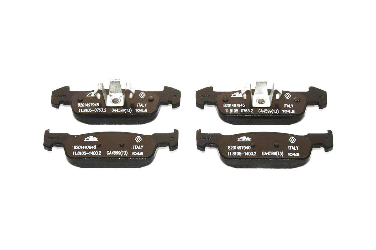 Дисковые тормозные колодки (передние) на Renault Logan II 2012 - Renault (Оригинал) - 410602396R
