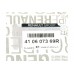 Дисковые тормозные колодки (передние) на Renault Megane III 2009-2016  - Renault (Оригинал) - 410607369R