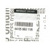 Дисковые тормозные колодки (задние) 163mm. на Renault Master III 2010- RWD- Renault (Оригинал) - 440606011R