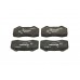 Дисковые тормозные колодки (передние) на Renault Megane II RS 2001-2009 - Renault (Оригинал) - 7701208218