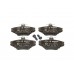 Дисковые тормозные колодки (передние) на Renault Clio II 1998-2005 - Renault (Оригинал) - 7701209639