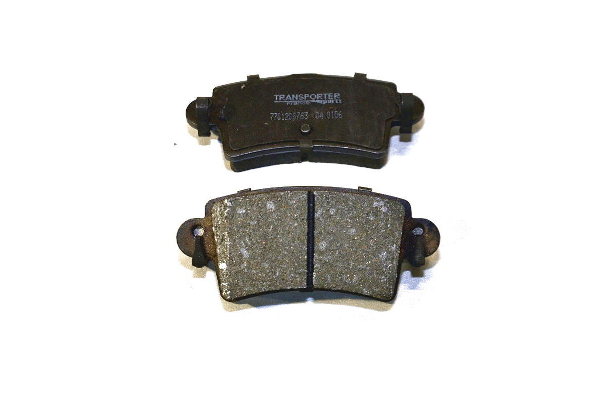 Дисковые тормозные колодки задние на Renault Master II 1998- 2010 Transporterparts (Франция) 04.0156 Дисковые тормозные колодки задние на Renault Master II 1998- 2010 Transporterparts (Франция) 04.0156