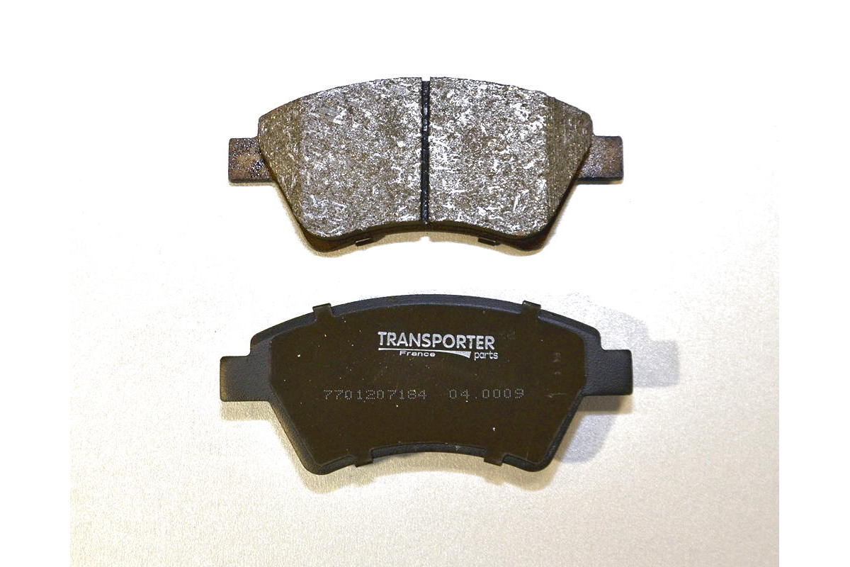 Дисковые тормозные колодки передние на Renault Kangoo (4х4) 1998-2008 Transporterparts (Франция) 04.0183 Дисковые тормозные колодки передние на Renault Kangoo (4х4) 1998-2008 Transporterparts (Франция) 04.0183