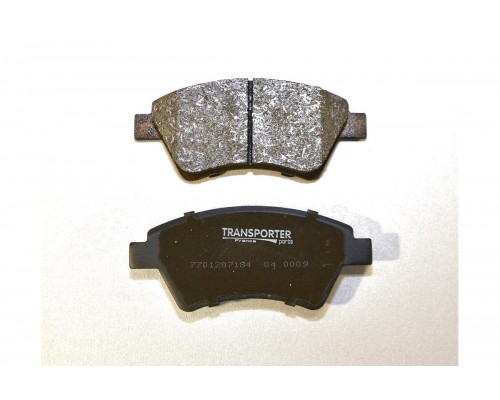 Дисковые тормозные колодки передние на Renault Kangoo (4х4) 1998-2008 Transporterparts (Франция) 04.0183