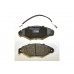 Дисковые тормозные колодки передние, с датчиком на Renault Kangoo 19982008 Transporterparts (Франция) 04.0180