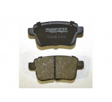 Дисковые тормозные колодки задние на Renault Kangoo II 2008- Transporterparts (Франция) 04.0182