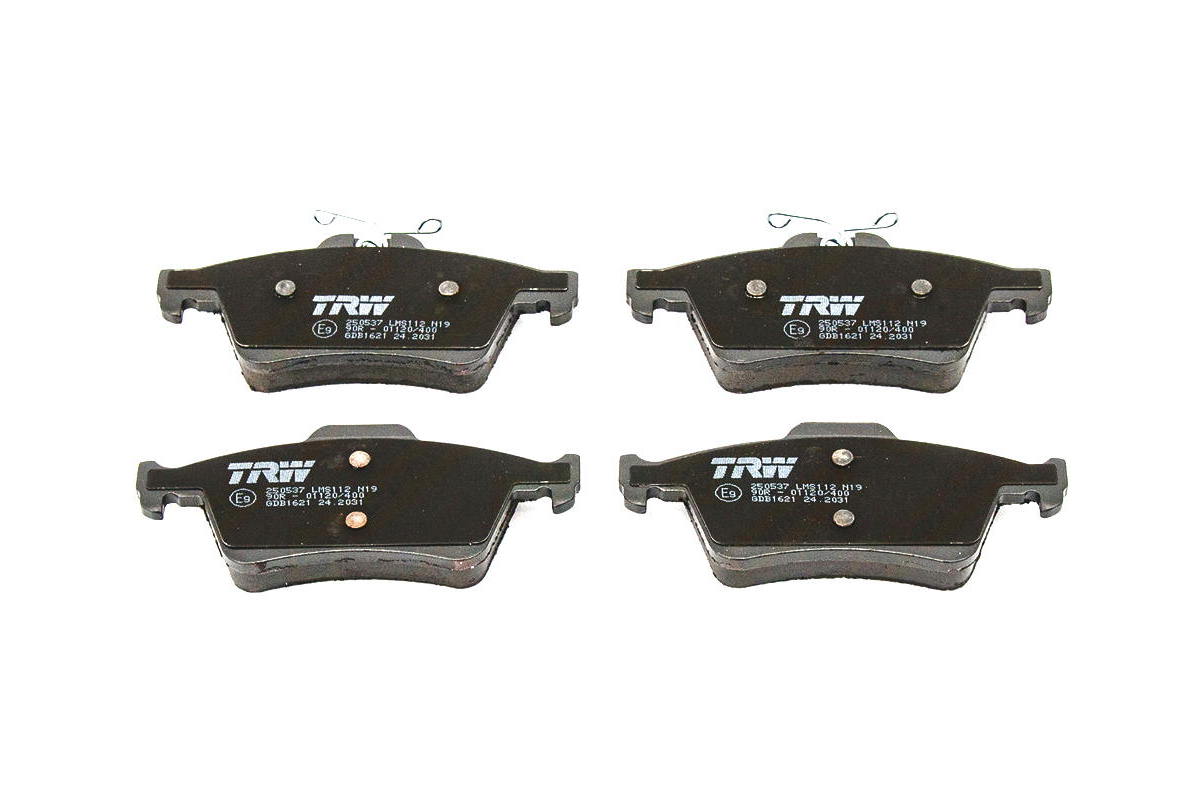 Дисковые тормозные колодки (задние) на Renault Laguna II 2001-2007 - TRW - GDB1621