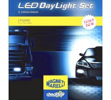 Фары дневного свта светодиодные (к-т 2 шт) на Renault Trafic / Opel Vivaro 2001 - Magneti Marelli - LPQ080