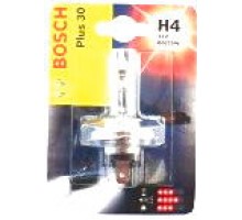 Галогенная лампа H4 12V 60/55W (свет +30%) блистер, на Renault Trafic 2001 - Bosch (Германия) - 1987301002