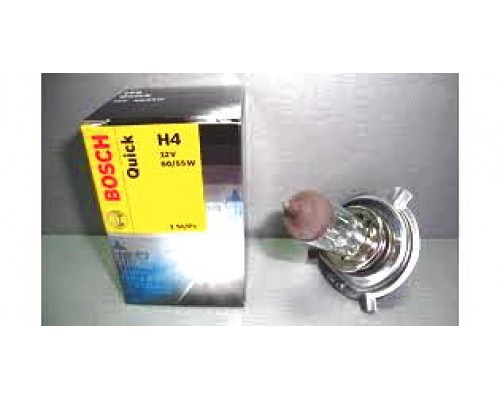 Галогенная лампа H4 12V 60/55W (Quick) на Renault Trafic 2001 - Bosch (Германия) - 1987302923