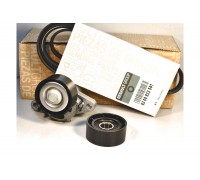 Комплект генератора + ролик + натяжитель (+АС) на Renault Kangoo 1997-2008 1.4, 1.6i 16V - 7701477517