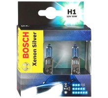 Комплект ксеноновых ламп H1 12V 55W (Xenon Silver) на Renault Trafic 2001 - Bosch (Германия) - 1987301080
