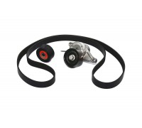 Комплект натяжитель + ролик + ремень на Renault Master III 2010- 2.3dCi - Renault (Оригинал)- 117204127R