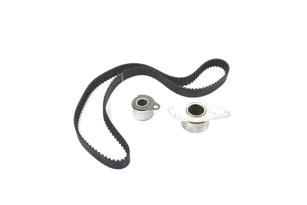 Комплект натяжитель + ролик + ремень ГРМ на Renault Kangoo 2001-2008 1.9dCi - Renault (Оригинал) - 7701474446