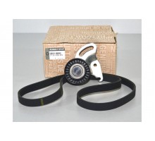 Комплект натяжитель + ролик + ремень генератора на Renault Kangoo 2001- 1.5dCi - Renault - 7701476473