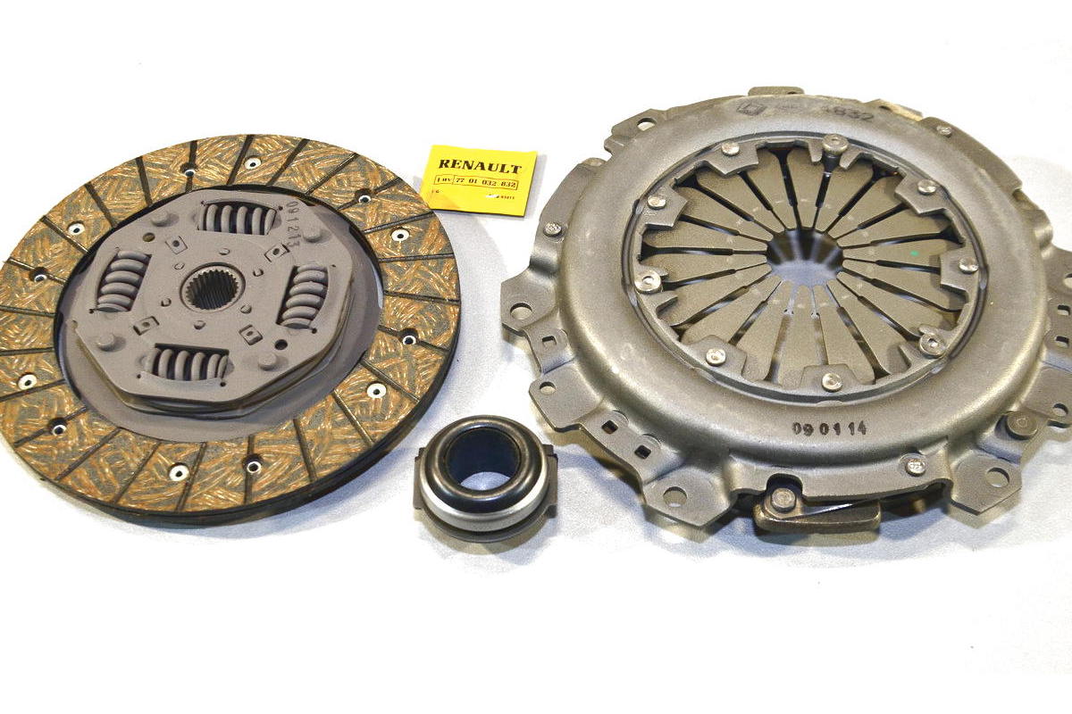 Комплект сцепления на Renault Kangoo 97-2008 1.9D (d=200mm) - Renault (Оригинал) - 7711134832