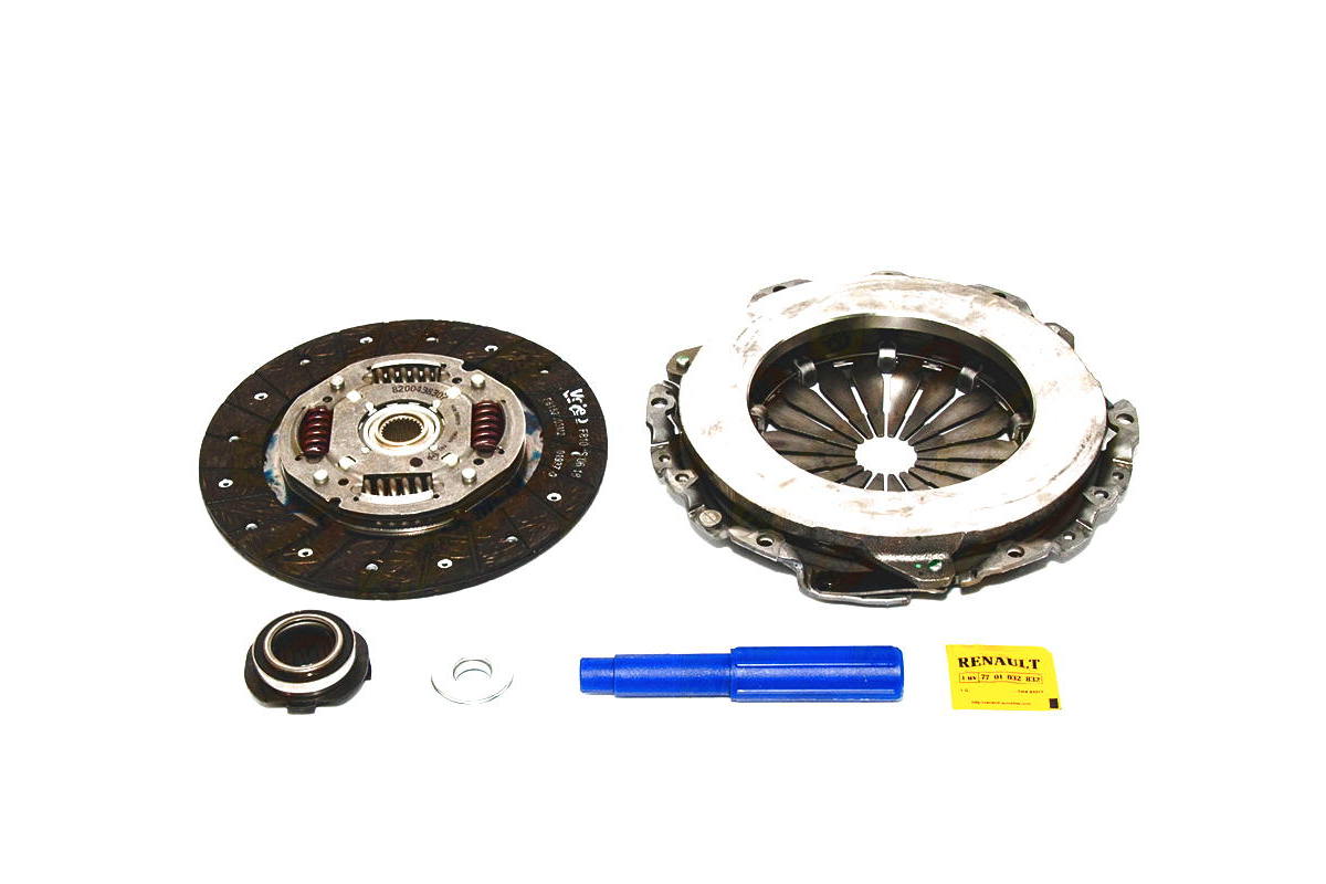 Комплект сцепления + выжимной подшипник на Renault Clio II 1998-2005 1.9dCi - Renault (Оригинал) - 7701477055