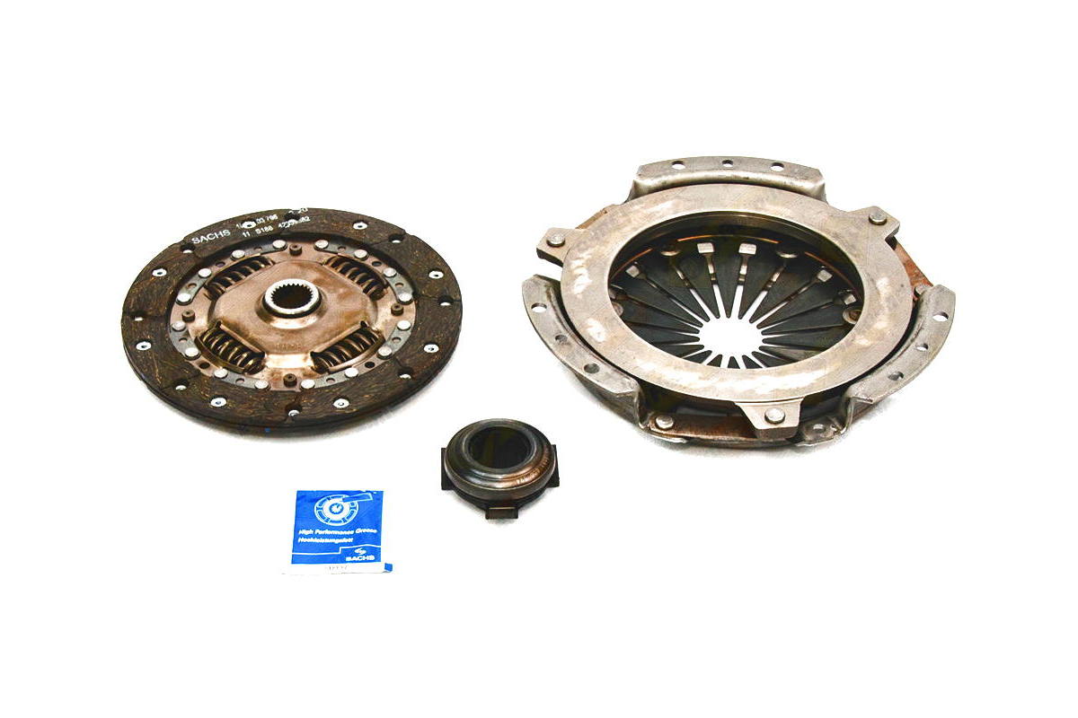 Комплект сцепления + выжимной подшипник на Renault Kangoo 2001-2008 1.2+1.2 16V - Sachs - 3000951059