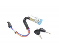 Контактная группа замка зажигания с ключами на Renault Kangoo 1997-2008 - Genuine Parts (Польша) - DF32538
