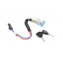Контактная группа замка зажигания с ключами на Renault Kangoo 1997-2008 - Genuine Parts (Польша) - DF32538