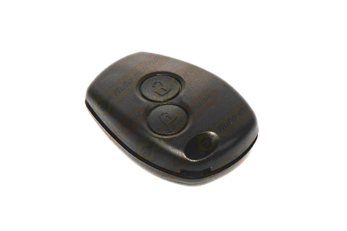 Корпус ключа БЕЗ язычка, на 2 кнопки на Renault Clio III 2005-2012 - DSP - 291005