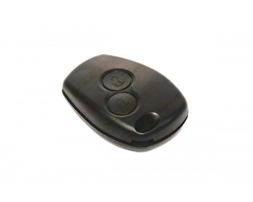 Корпус ключа БЕЗ язычка, на 2 кнопки на Renault Clio III 2005-2012 - DSP - 291005