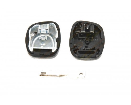 Корпус ключа с язычком, на 1 кнопку на Renault Kangoo 1997-2008 - DSP - 291001