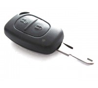 Корпус ключа с язычком, на 2 кнопки на Renault Trafic 2001 - PG359