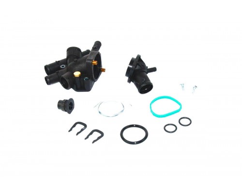Корпус термостата охлаждающей жидкости на Renault Clio II 1998-2005 1.9D+1.9dTi - Metalcaucho - MC03624