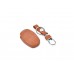 Кожаный чехол на корпус ключа (коричневый) на Renault Kangoo 1997-2008 - DSP (Китай) - PGCASEBROWN