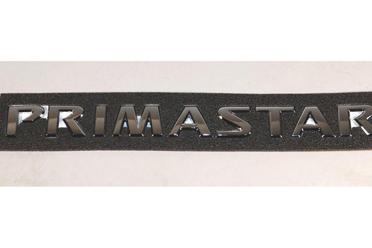 Надпись "PRIMASTAR" задней двери на Nissan Primastar - Nissan (Оригинал) - 90888-00QAB Надпись "PRIMASTAR" задней двери на Nissan Primastar - Nissan (Оригинал) - 90888-00QAB