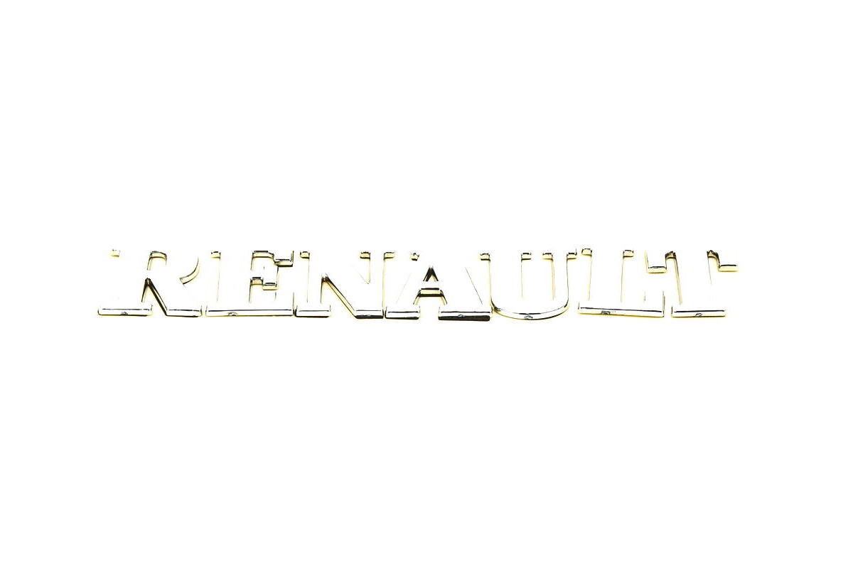 Надпись "RENAULT" (задней двери) на Renault Master II 2003-2010 - Auto France - BRN1516 Надпись "RENAULT" (задней двери) на Renault Master II 2003-2010 - Auto France - BRN1516