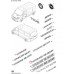 Надпись &#34;VIVARO 1.9 CDTI&#34; (задняя дверь, хром) на Opel Vivaro 2001- 2006 - Opel (оригинал) - 93853158