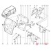 Накладка педали на Renault Trafic 2006- (сцепление / тормоз, 62mm) - Renault - 8200874407